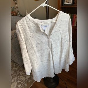 Liz Claiborne Peasant Blouse